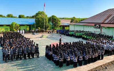 Sayang Anak, Bangun Masa Depan: Rangkaian Khidmat Upacara Hari Anak Nasional 2026 di MAN Tanah Laut